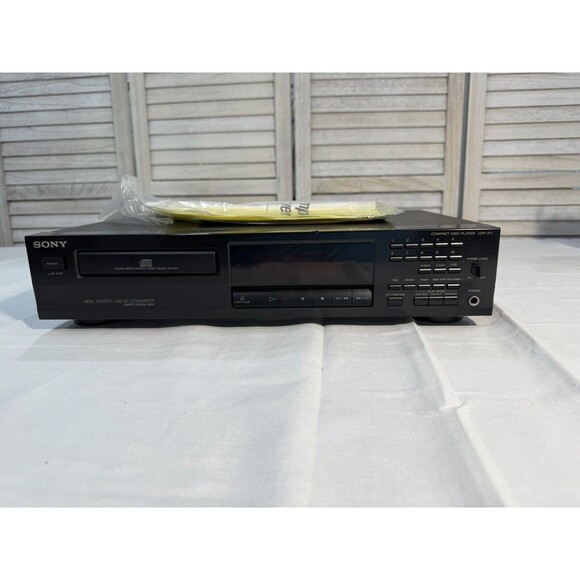 Sony CDP-211 Single Disc CD Compact Disc Player Tested Sounds Great - See Video - Picture 1 of 14